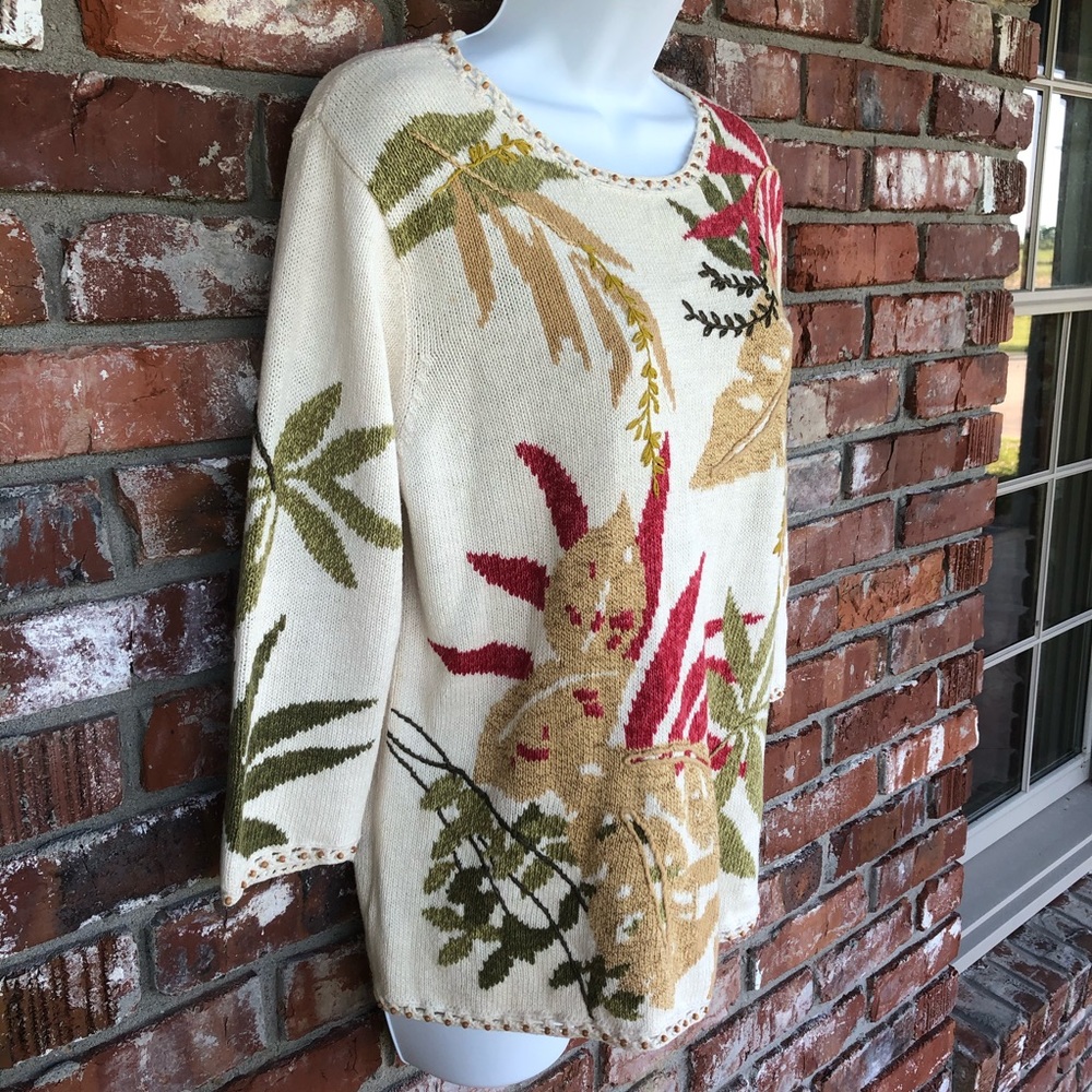 Susan Bristol pull over sweater size Medium - Picture 2 of 8